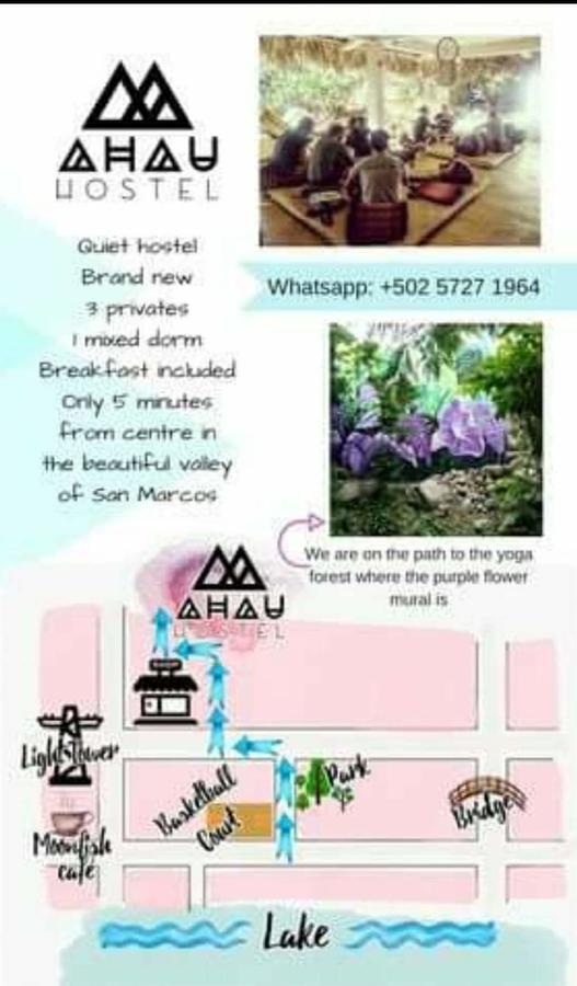 Hostel Ahau San Marcos La Laguna Eksteriør billede